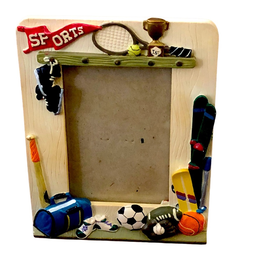3/$25 Sports Picture 3.5" x 5" Frame Home Decor